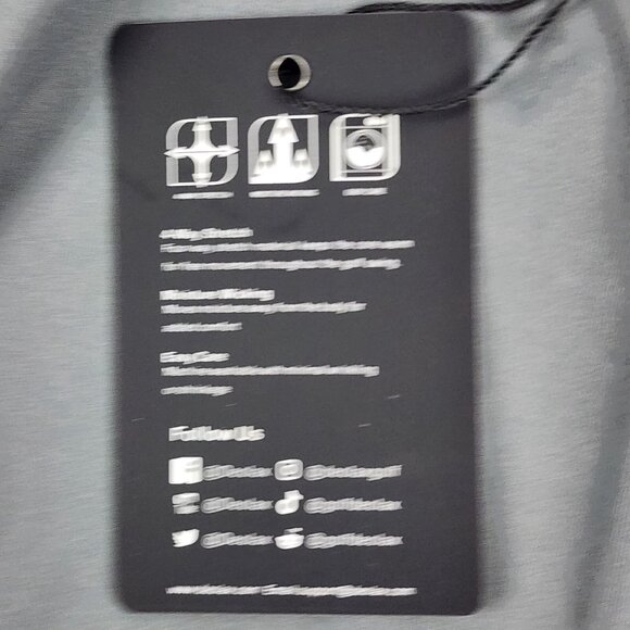 Deolax Shirt Mens XXL Gray 1/4 Zip 4 Way Stretch Performance Golf Pullover NWT - Picture 9 of 10